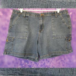 Venezia Denim Shorts Size 24